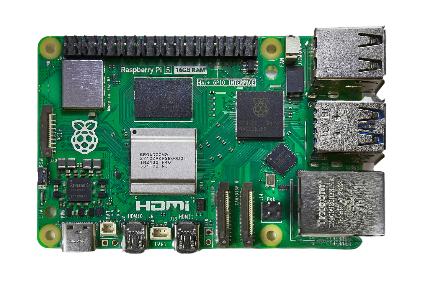 Raspberry Pi 5 single-board computer